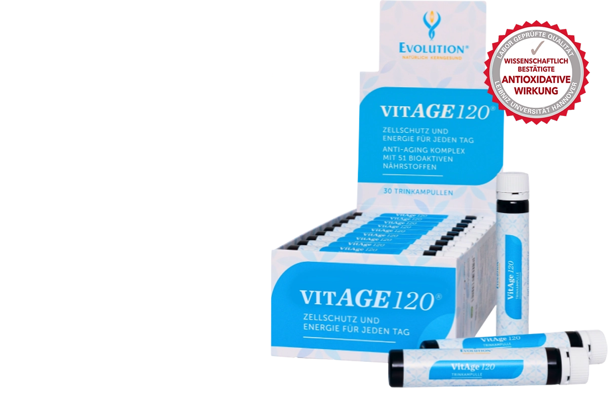 VitAGE120 Zellschutz und Energie Trinkampullen