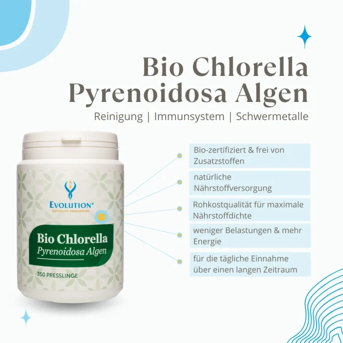 bio chlorella pyrenoidosa algen