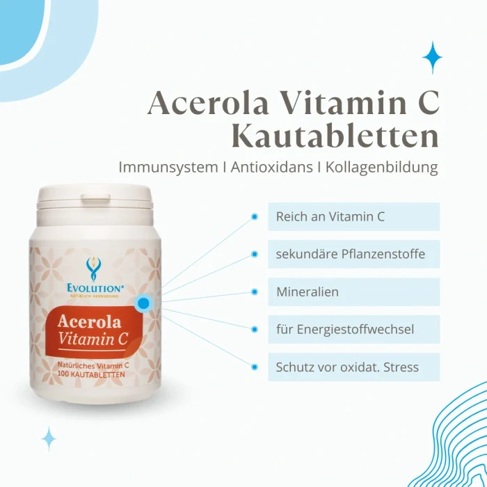 Acerola Vitamin C Kautabletten - Image 3