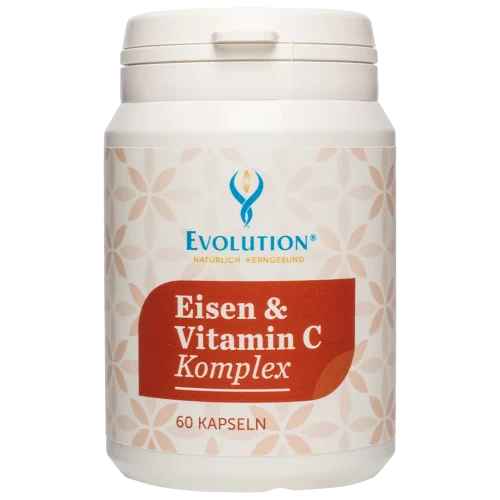 Eisen Vitamin C Komplex Kapseln von Evolution