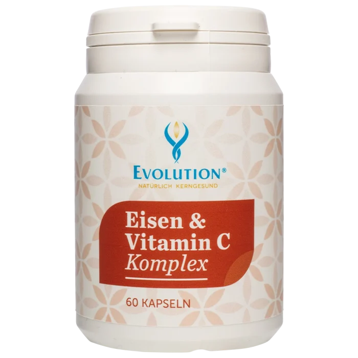 Eisen Vitamin C Komplex Kapseln von Evolution