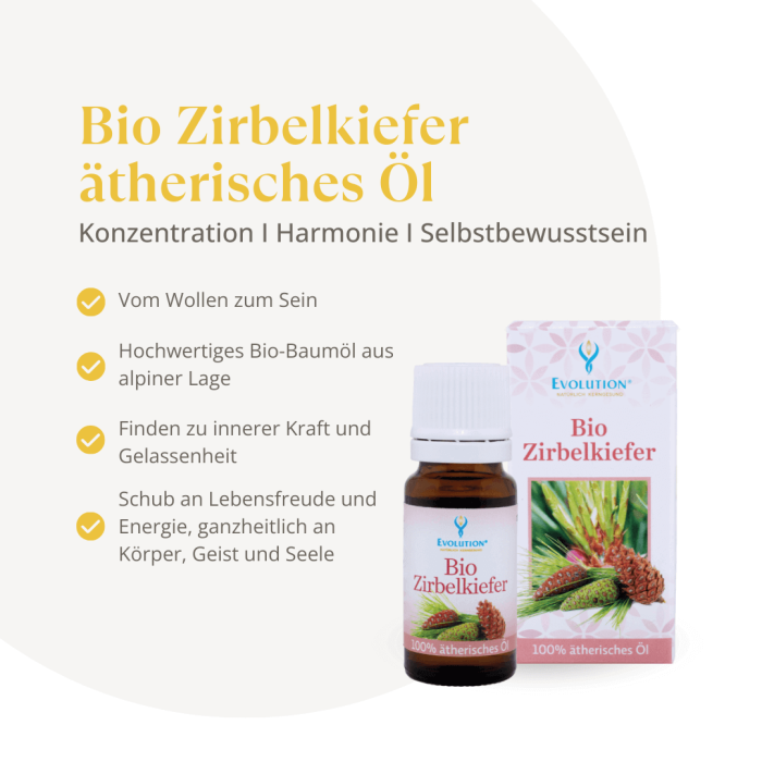 Bio Zirbelkiefer ätherisches Öl - Image 2