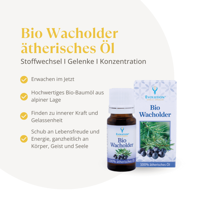 Bio Wacholder ätherisches Öl - Image 2