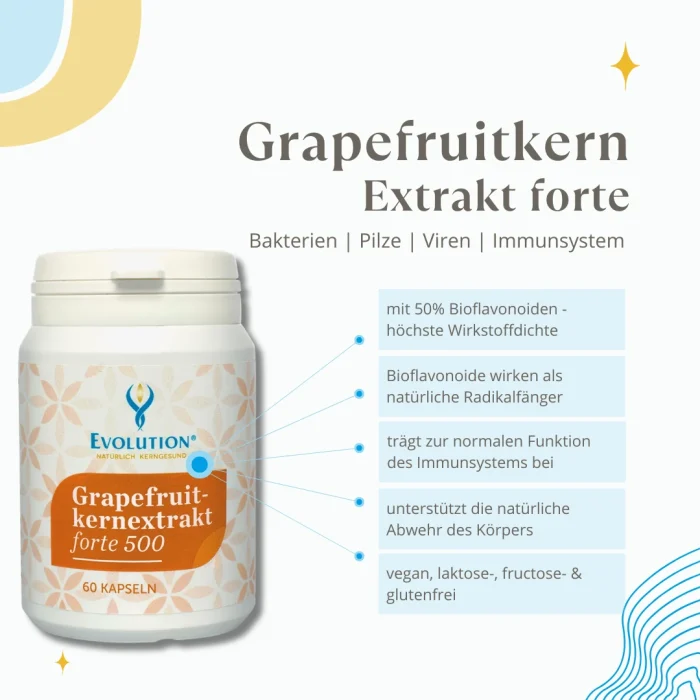 grapefruitkernextrakt forte 500
