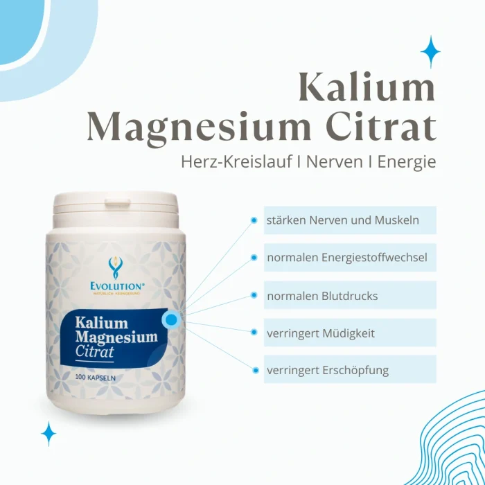 Kalium Magnesium Citrate Supplementdose