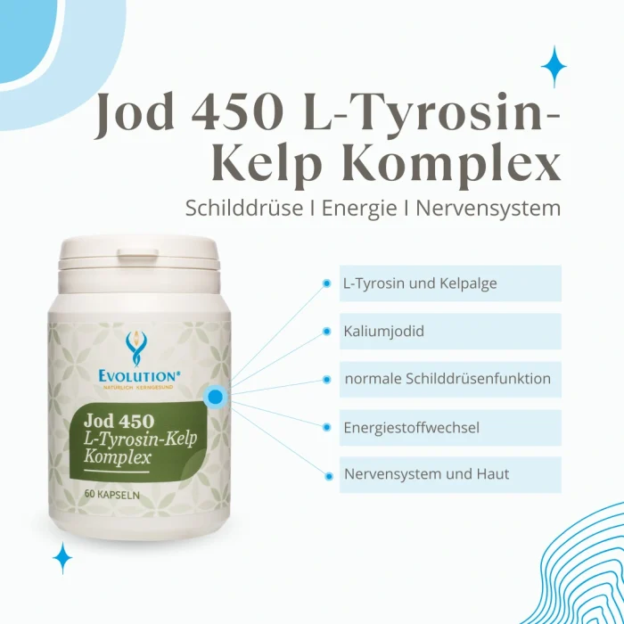 Jod 450 L-Tyrosin-Kelp Komplex - Image 3