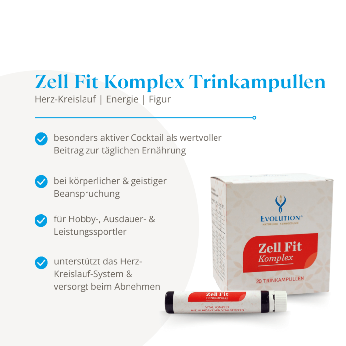 Zell Fit Komplex 20 Trinkampullen - Image 3