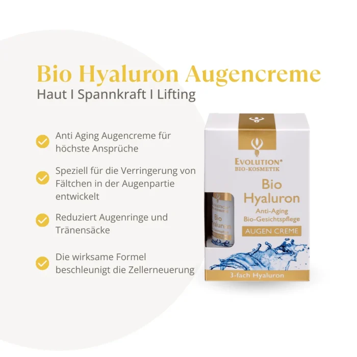 Bio Hyaluron Augencreme - Image 2