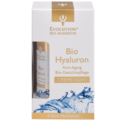 Bio Hyaluron Anti-Aging Creme Flasche mit Karton