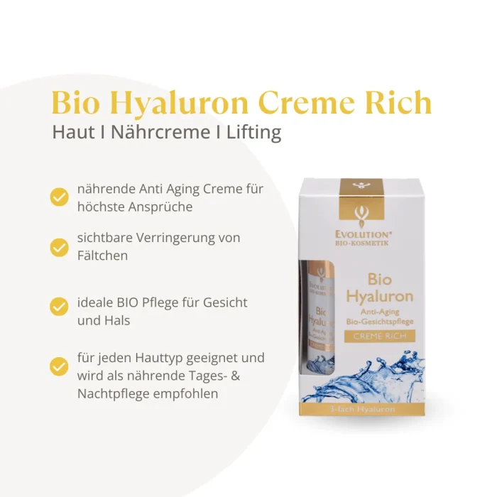 Bio Hyaluron Creme Rich - Image 2