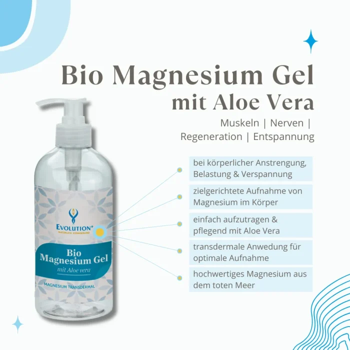 Bio Magnesium Gel mit Aloe Vera - Image 2