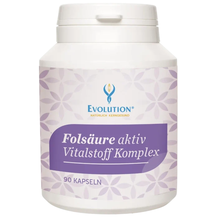 Folsäure aktiv Vitalstoff Komplex