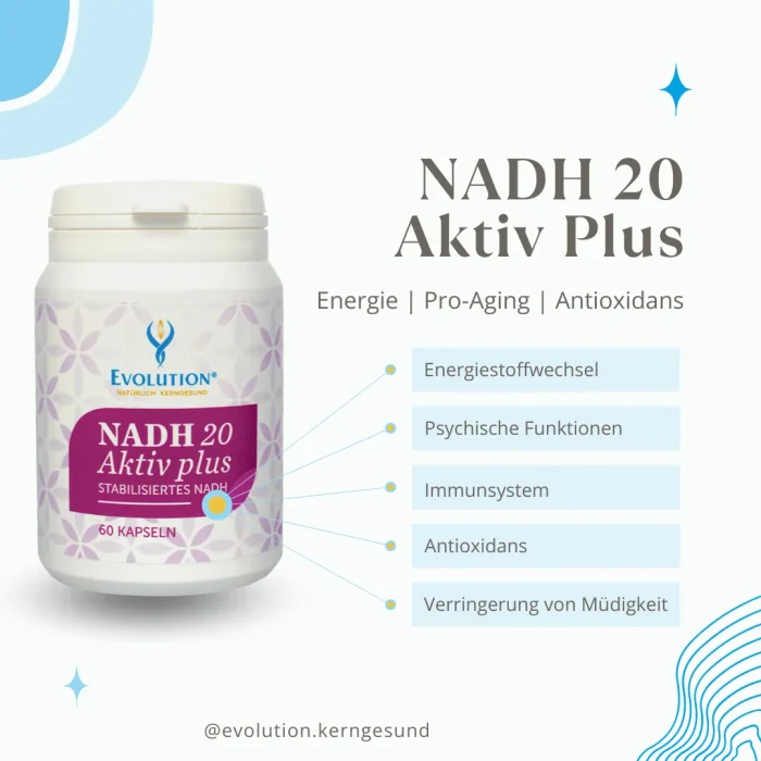 NADH 20 Aktiv plus Komplex - Image 3