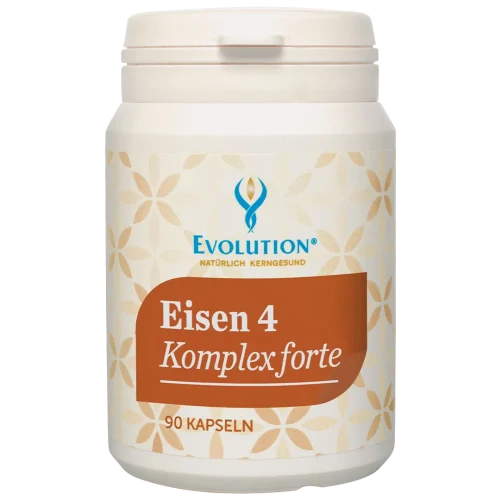 Eisen 4 Komplex forte: gut für Eisenmangel, Immunsystem, Leistung