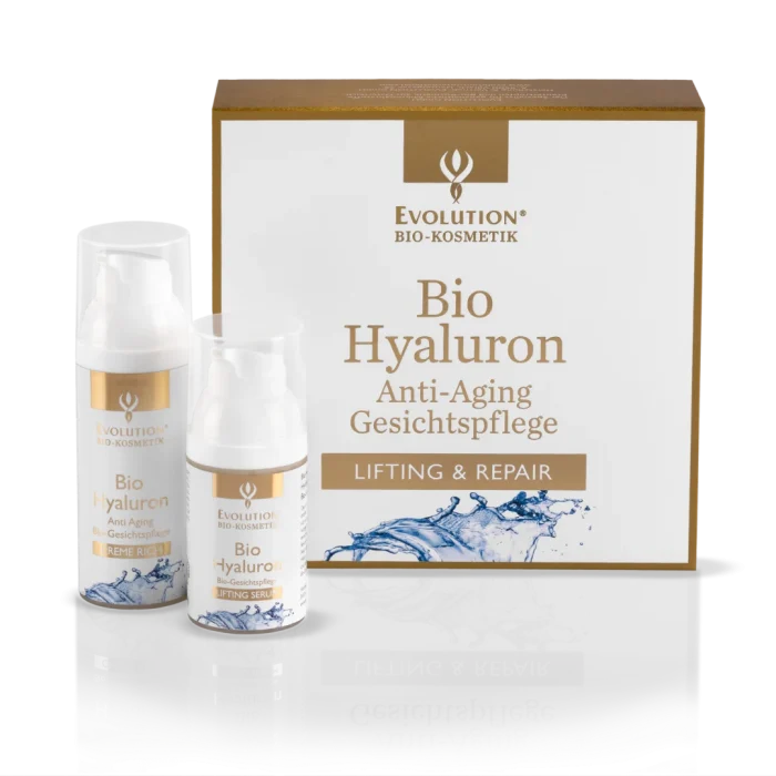 Bio Hyaluron Anti-Aging Gesichtscreme und Serum